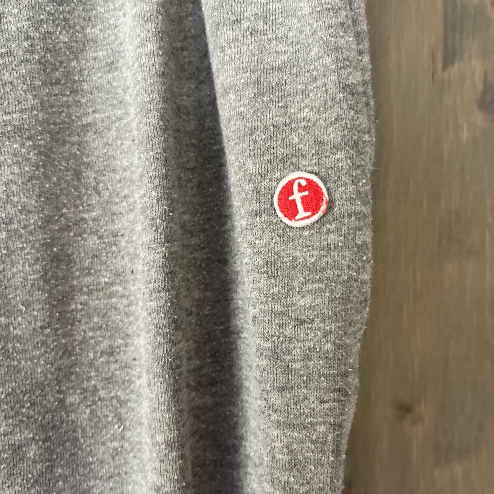 FeeJays Footed Sweatpants Footies Lounge PJ Pants Size Large Gray Pajamas - Picture 4 of 9